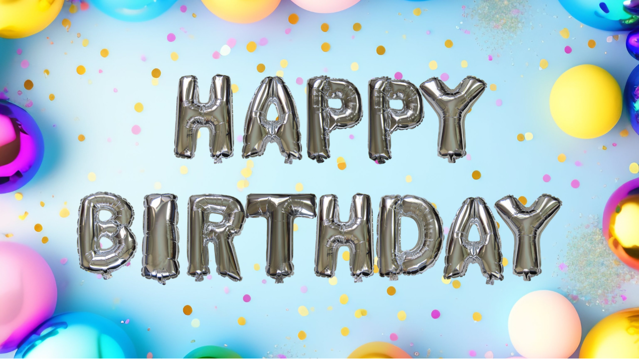 Happy Birthday page