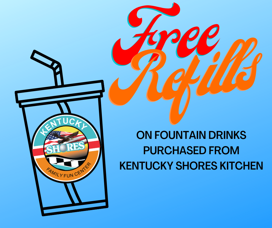 Free Refills at Kentucky Shores
